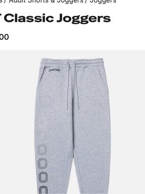 Overtime classic joggers adult S. NWT